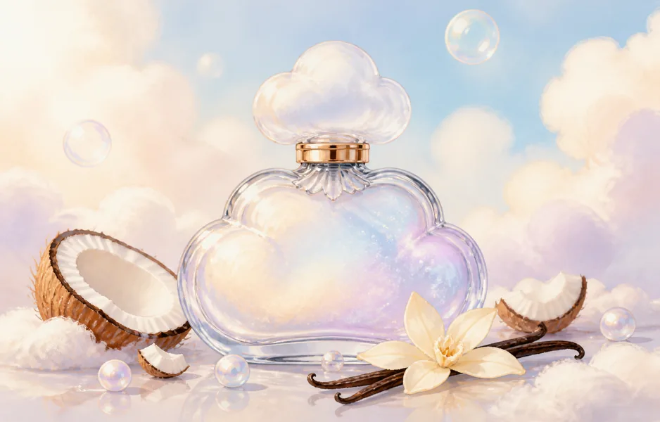 Ariana Grande Cloud 보틀 일러스트