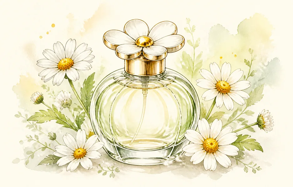 Marc Jacobs Daisy 보틀 일러스트