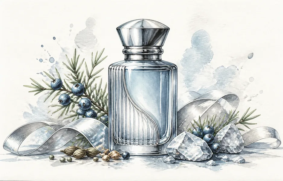 Maison Francis Kurkdjian Gentle Fluidity Silver 보틀 일러스트