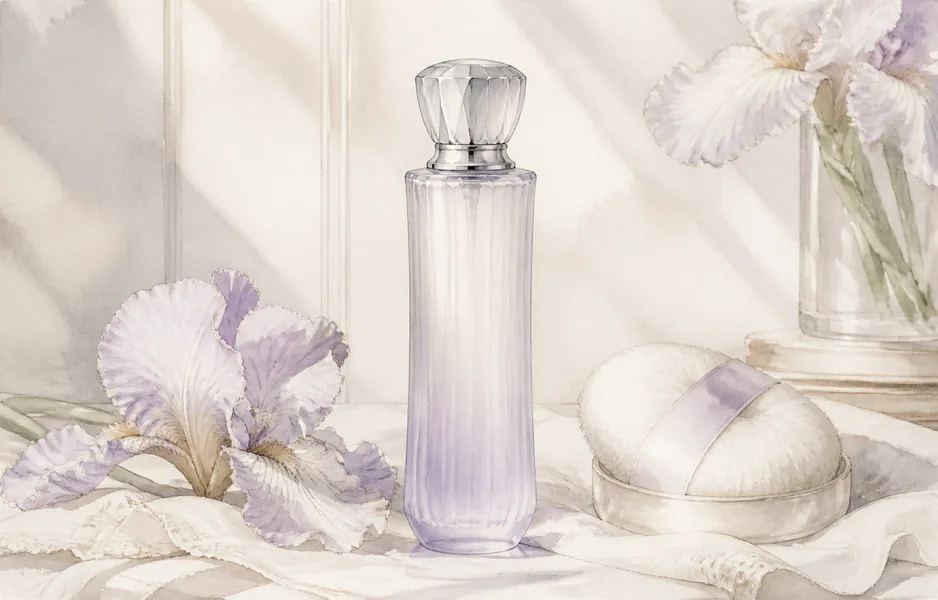 Prada Infusion d'Iris 보틀 일러스트