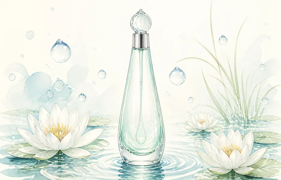 Issey Miyake L'Eau d'Issey 보틀 일러스트