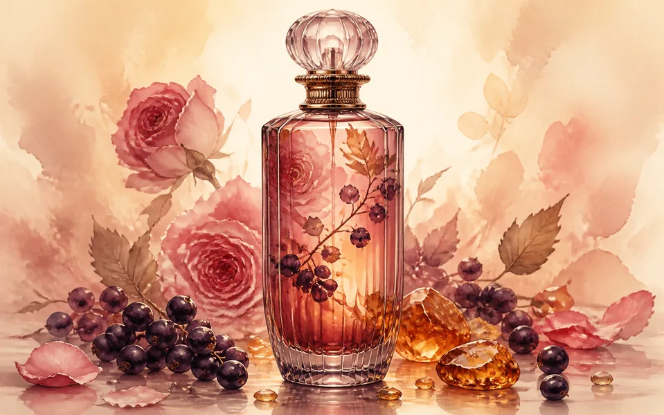 Giorgio Armani Si 보틀 일러스트