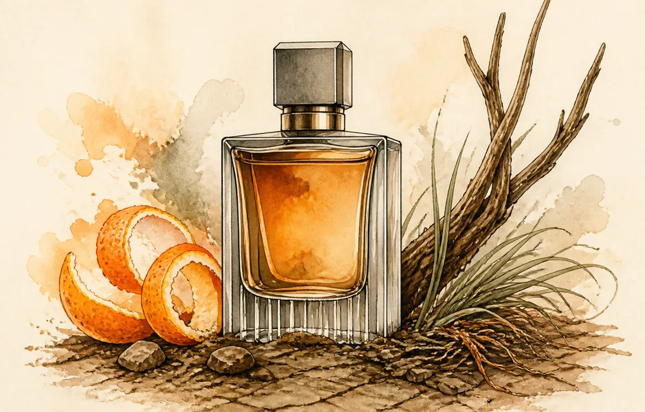 Hermes Terre d'Hermes 보틀 일러스트