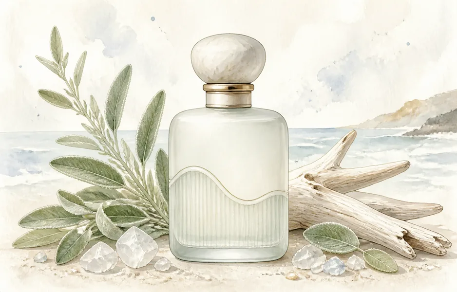 Jo Malone London Wood Sage & Sea Salt 보틀 일러스트